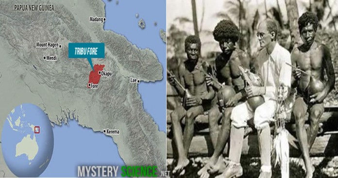FORE canibales en Papua