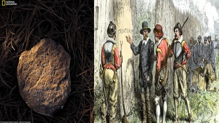 Misteriosa roca podría ayudar a resolver el misterio de la «Colonia Perdida de Roanoke»