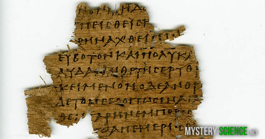 Papiros egipcios encontrados en la basura