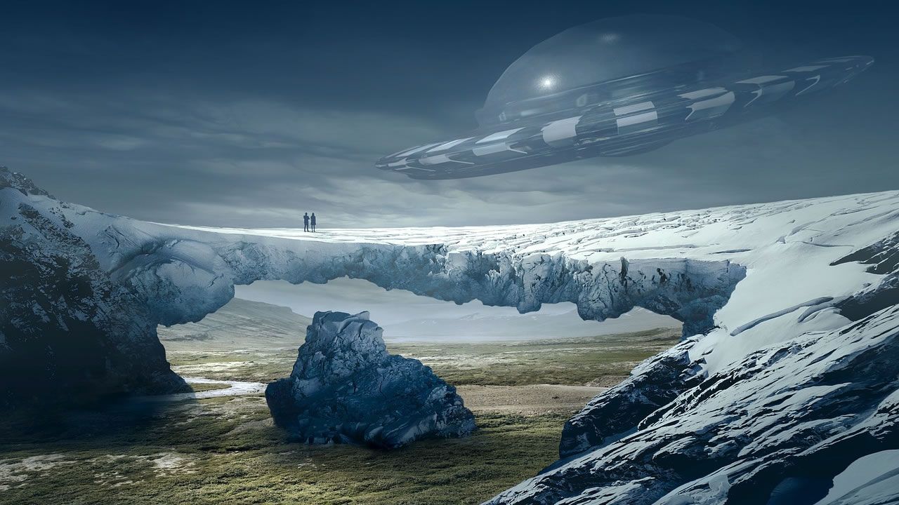 ¿Secretos de la Antártida expuestos? Imágenes mostrarían «OVNIs y bases nazis»