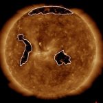 Agujero coronal orientado hacia la Tierra provocará tormentas solares
