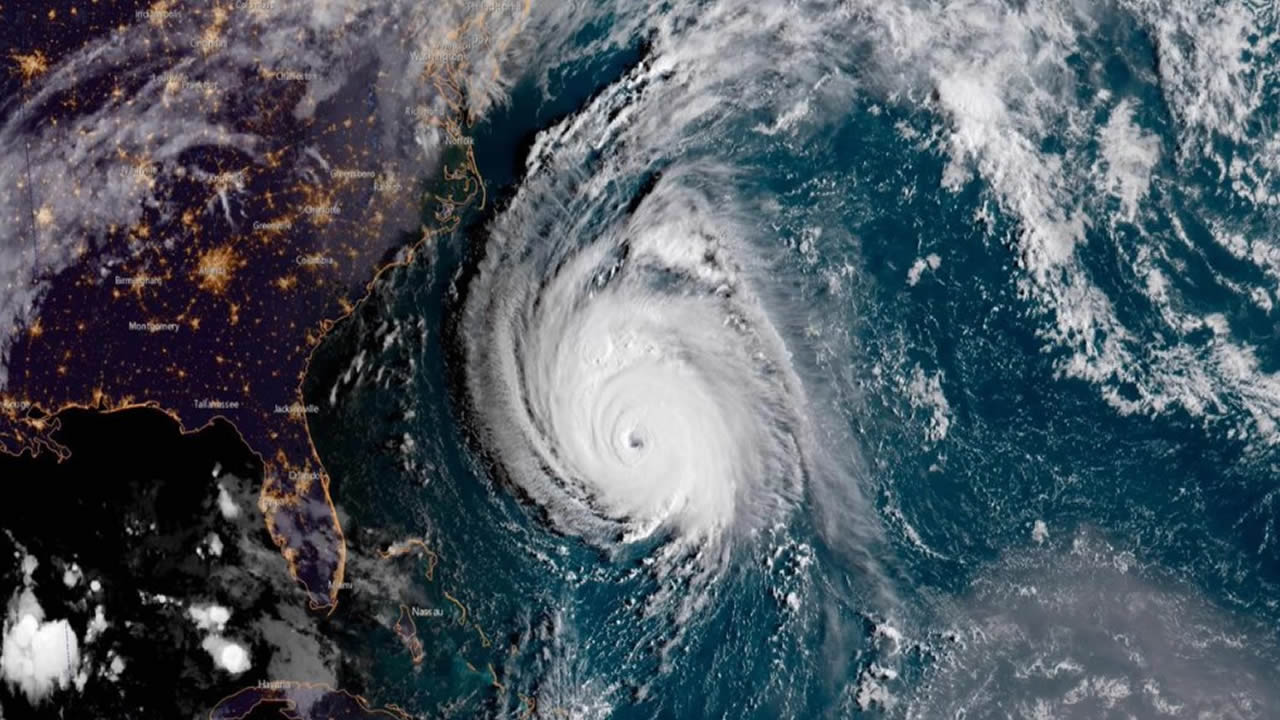 Contaminación dejada por el huracán Florence puede verse desde el espacio