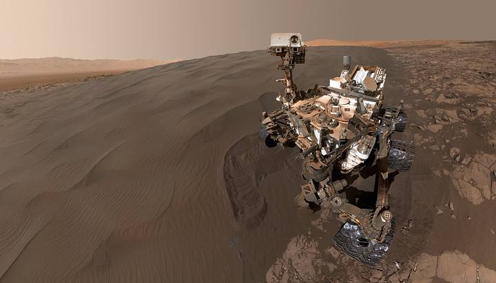 El rover Curiosity ha captado los datos sobre el clima y la composición del suelo de Marte que se han empleado en esta investigación