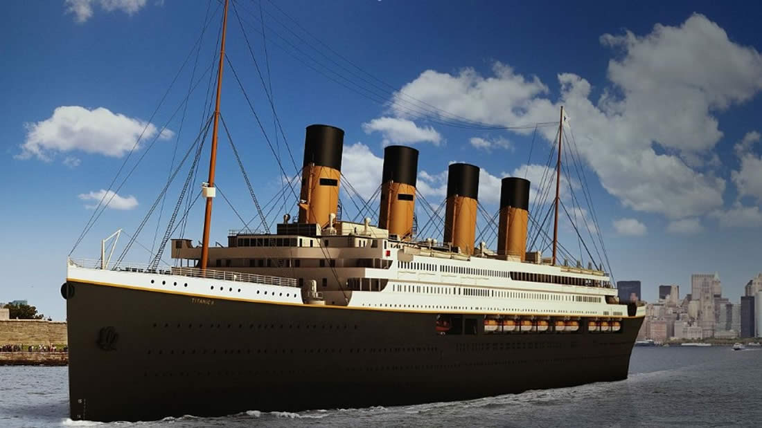 Un nuevo Titanic zarpará en el año 2022