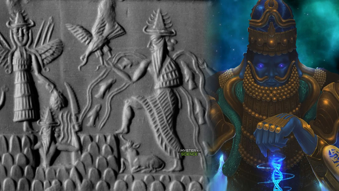 Enki, el dios Anunnaki creador de la humanidad