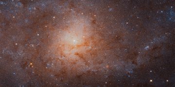 Asombrosa imagen de la Galaxia Triangulum tomada por el Hubble
