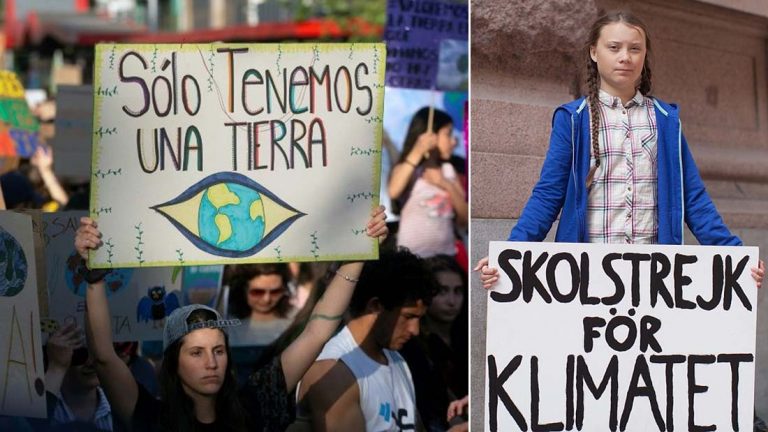 Las «otras Gretas»: jóvenes sin fama que luchan contra el cambio climático