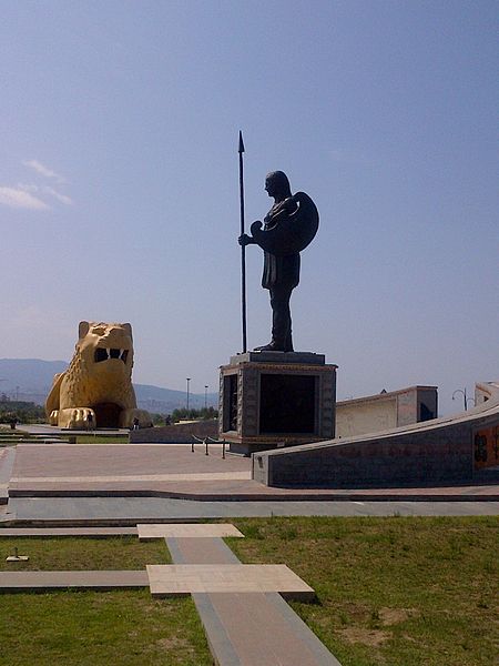 Monumento a las Amazonas en Turquía.