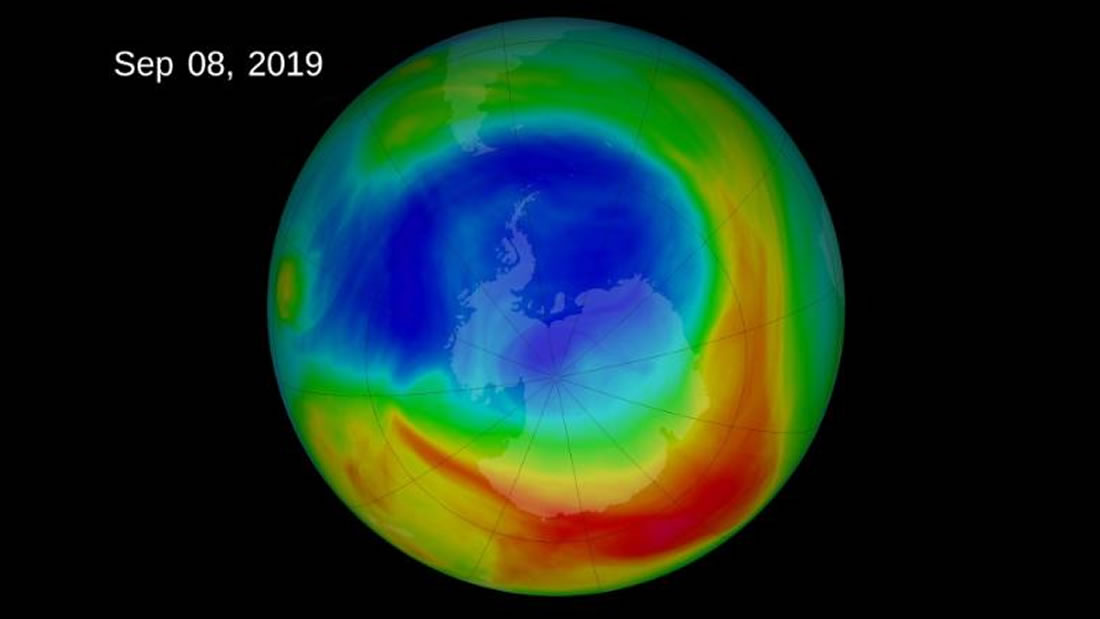 El agujero de la capa de ozono ha alcanzado su tamaño más pequeño desde su descubrimiento (VIDEO)