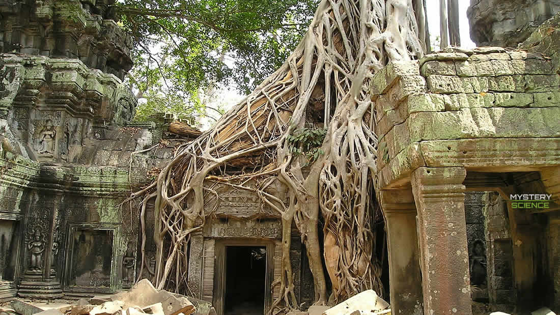 Descubren una antigua ciudad perdida en la selva de Camboya