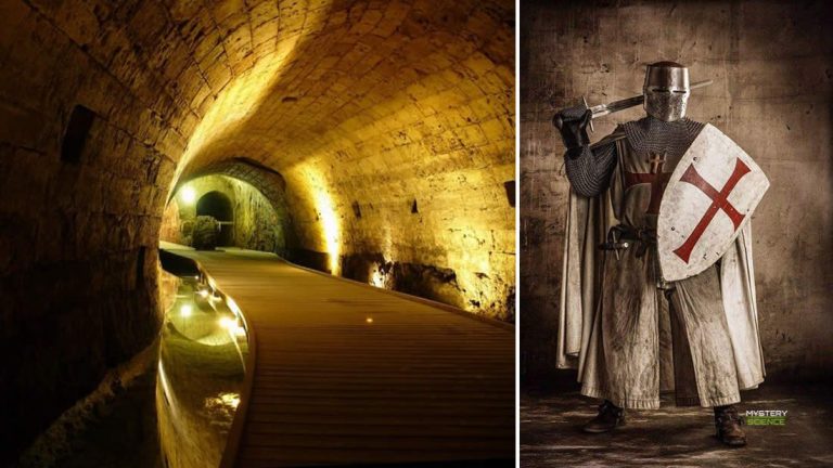 Hallan túneles ocultos usados por los Caballeros Templarios para transportar sus tesoros