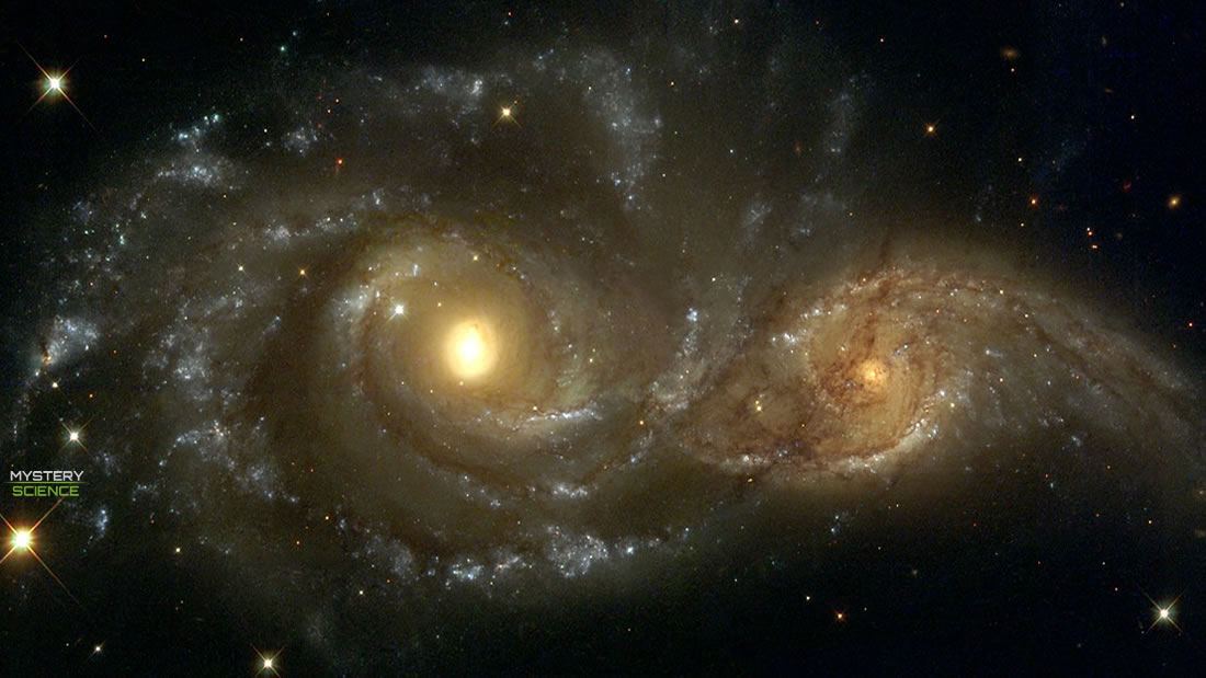 Astrónomos confirman que las galaxias distantes que se mueven en sincronía