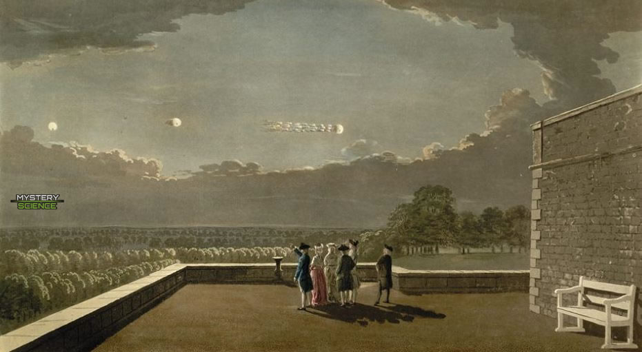 OVNI avistado en la década de 1780