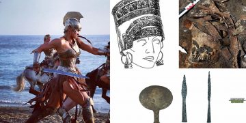 Hallan los restos de cuatro amazonas escitas con sus armas y un tocado ceremonial