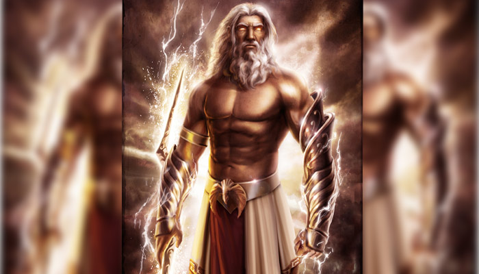 Zeus dios griego del trueno