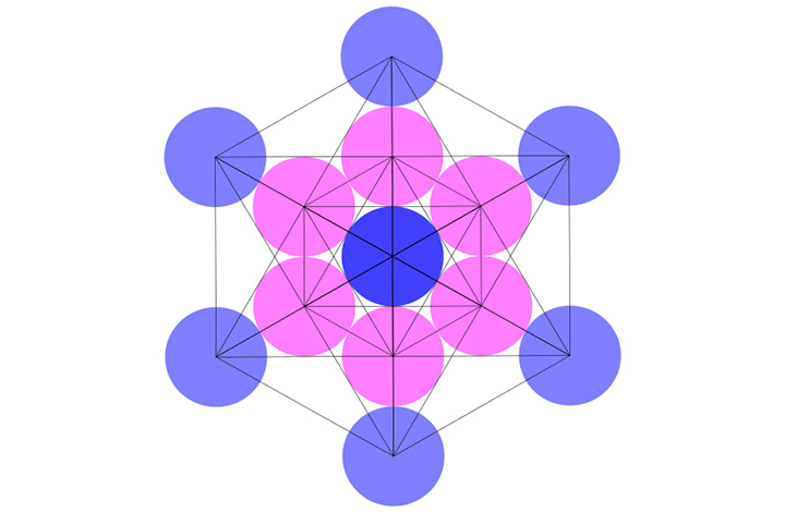 Cubo de Metatrón y los 5 sólidos platónicos