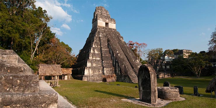 Templo I o del gran Jaguar en Tikal