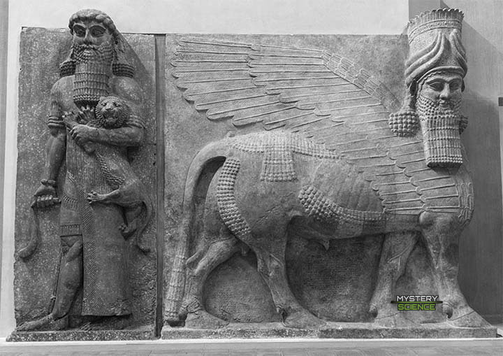 Gilgamesh y Lamassu