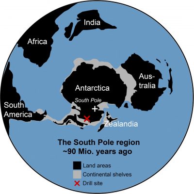 La Antártida fue una selva tropical