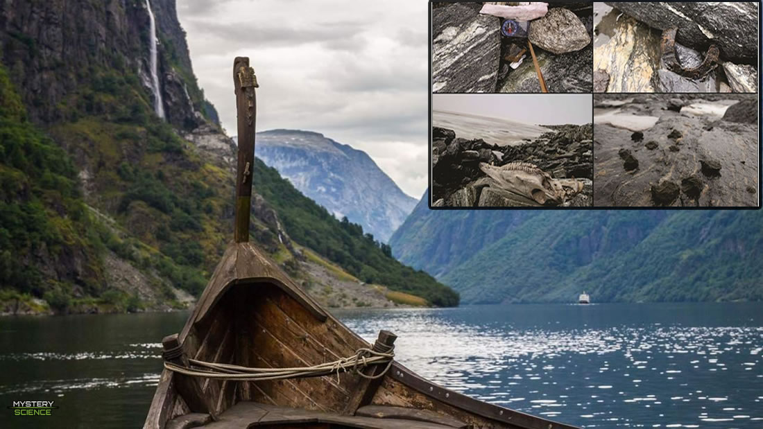 Objetos vikingos antiguos son descubiertos debido al deshielo de un glaciar