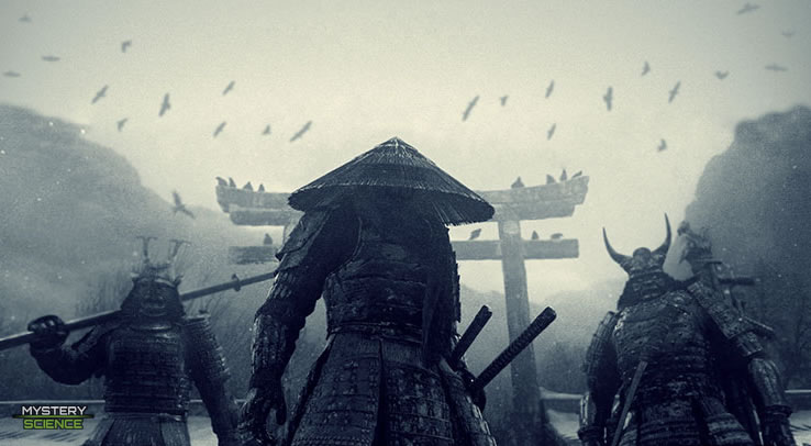 Samurai guerreros japoneses