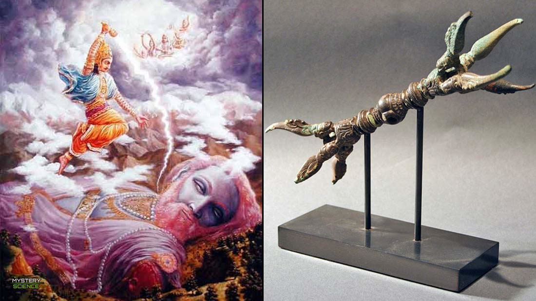 Vajra, la poderosa «arma de rayos» del dios Indra