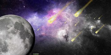 Confirman la colisión de más de cien asteroides contra la Luna