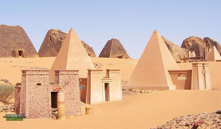 Pirámides de Meroe, Sudán