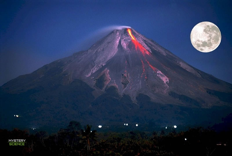 Eclipses lunares totales relacionados con erupciones volcánicas