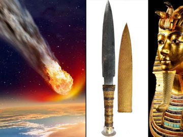 La daga de Tutankamon forjada con hierro extraterrestre procedente de un meteorito