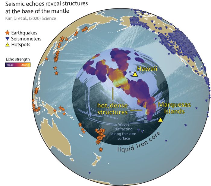 Descubren dentro de la Tierra estructuras inesperadas