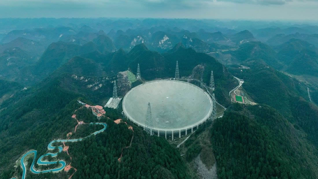 Radiotelescopio más grande del mundo buscará civilizaciones extraterrestres