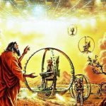 El carro de fuego de Ezequiel: una «nave» celestial de Yahvé con ruedas metálicas