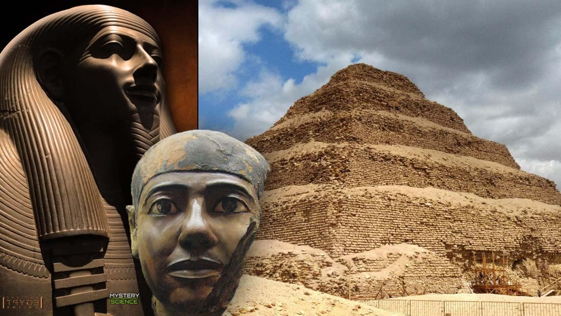 Imhotep: el genio creador de la primera pirámide de Egipto