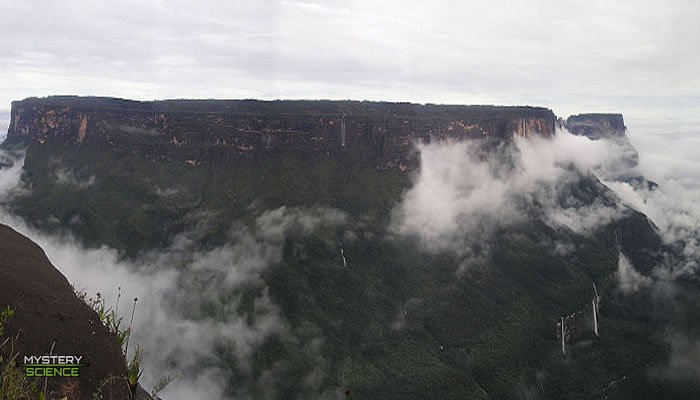 Monte Roraima pudo construirse artificialmente