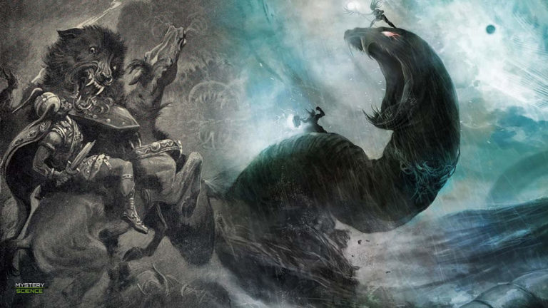 5 extrañas criaturas nórdicas presentes en la mitología: lobos gigantes, «serpientes cósmicas» y más