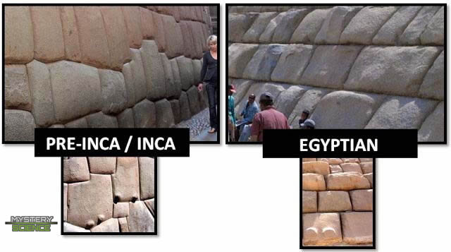 Mampostería inca/preinca y egipcia