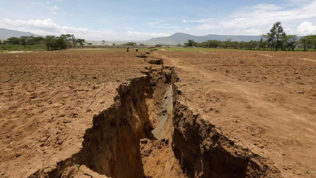 Descubren que el continente africano se está dividiendo en dos