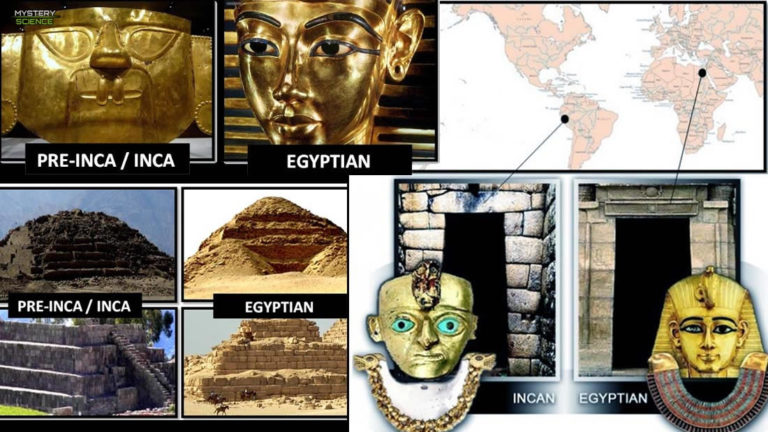 Sorprendentes similitudes ¿o conexiones? entre las culturas Inca y Egipcia