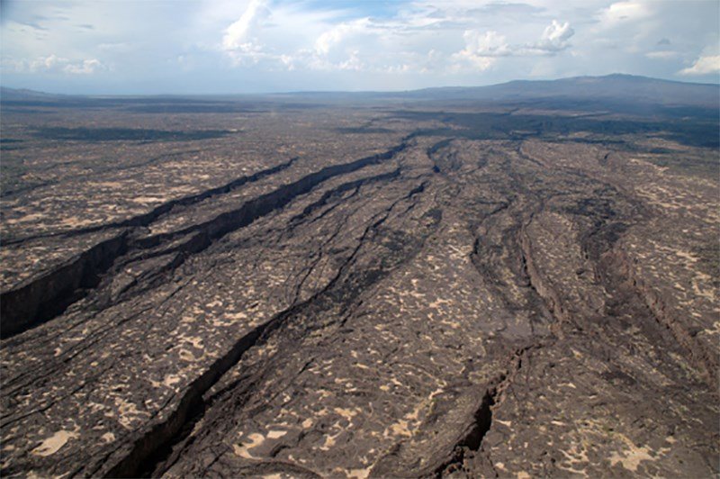 Una grieta de 35 millas de largo se abrió en el desierto de Etiopía en 2005