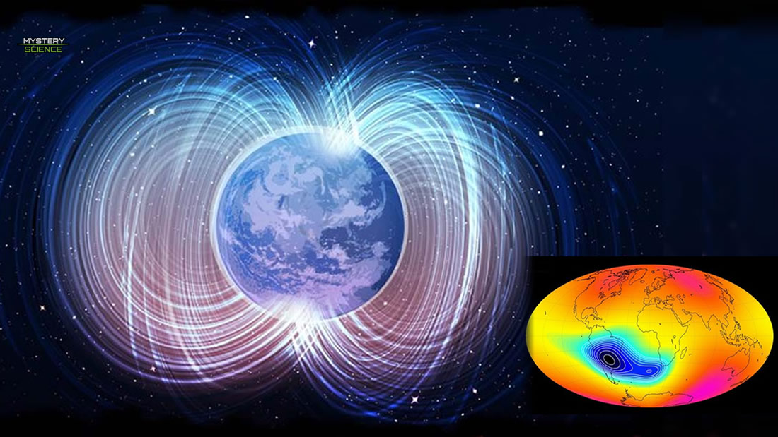 Misteriosa anomalía agrieta el escudo magnético de la Tierra y podría partirse en dos