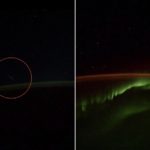 Captan misteriosos objetos desde la Estación Espacial Internacional (VIDEO)