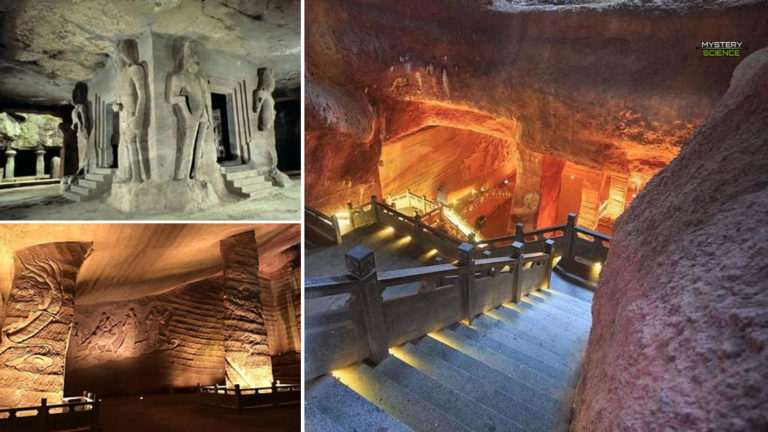 Misteriosas cuevas artificiales construidas con alta tecnología hace más de 2000 años
