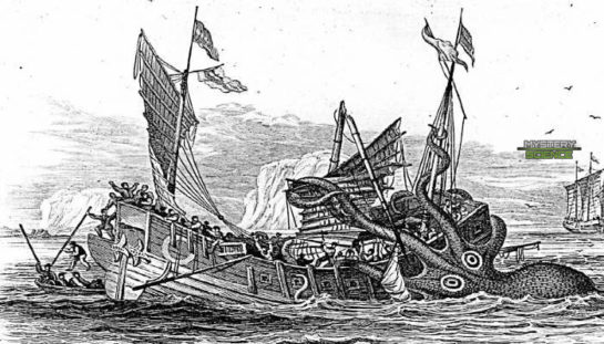 El Kraken: La bestia mitológica de los mares que engullía barcos
