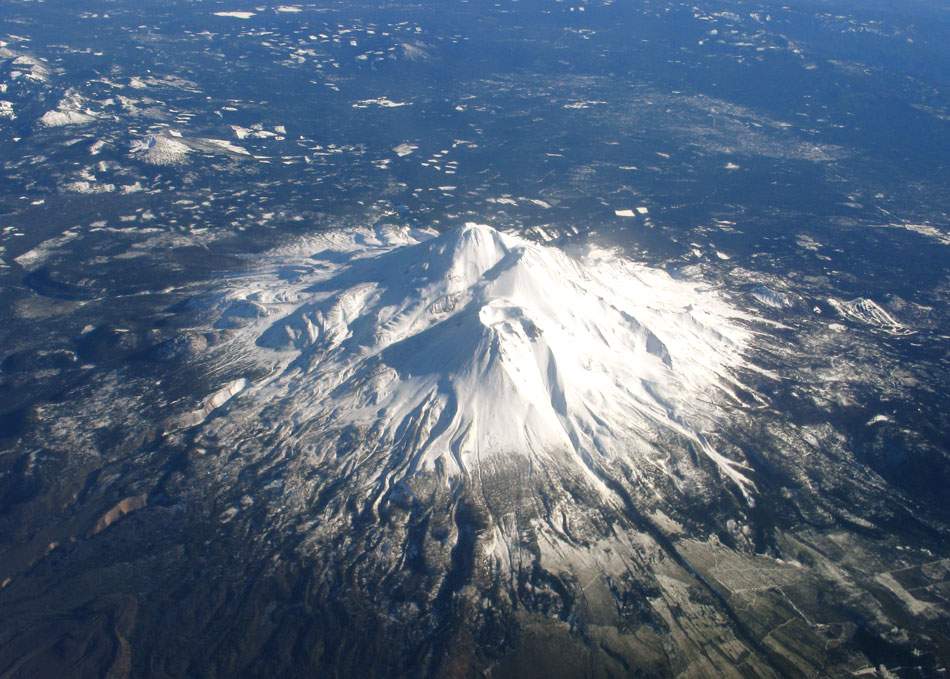 Monte Shasta hogar lemurianos