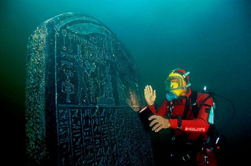 Piedra Estela de Heracleion