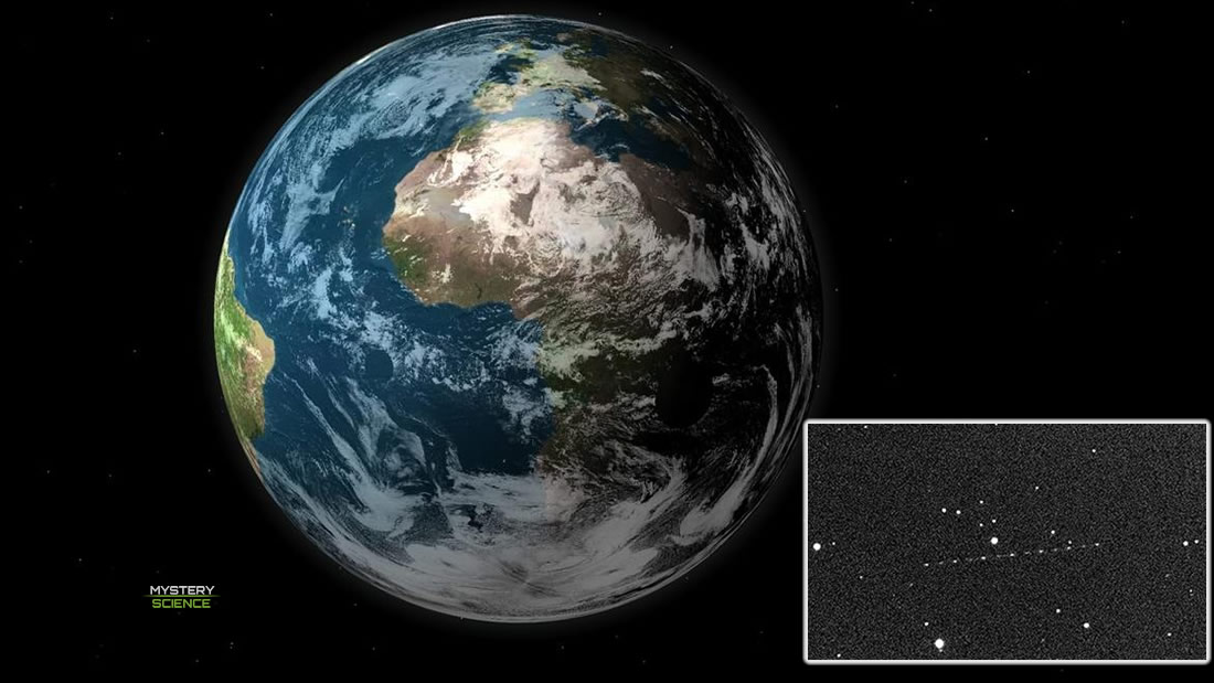 Objeto espacial pasa rozando la Tierra y los científicos aún no saben qué es