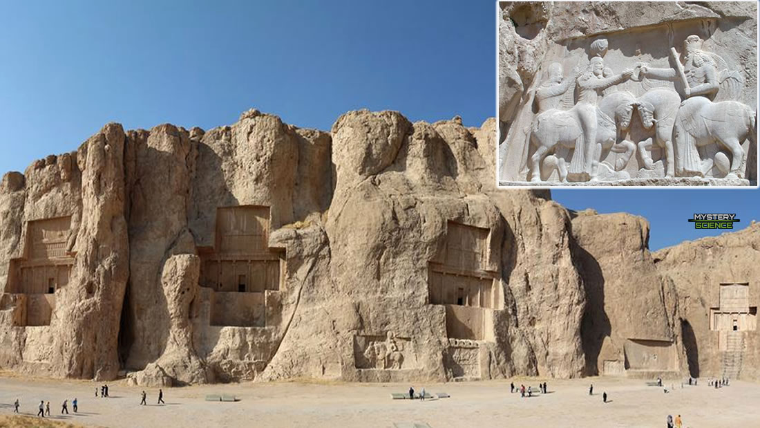 Naqsh-e Rustam: Colosales tumbas de poderosos reyes persas