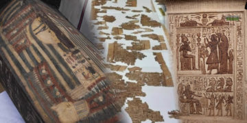 Hallan templo funerario de una reina y tesoros arqueológicos en Egipto