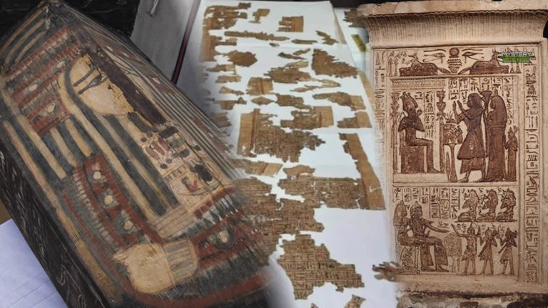 Hallan templo funerario de una reina y tesoros arqueológicos en Egipto